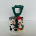 Walt Disney Candle Holder vtg Teleflora Mickey Minnie Mouse Figurine Christmas