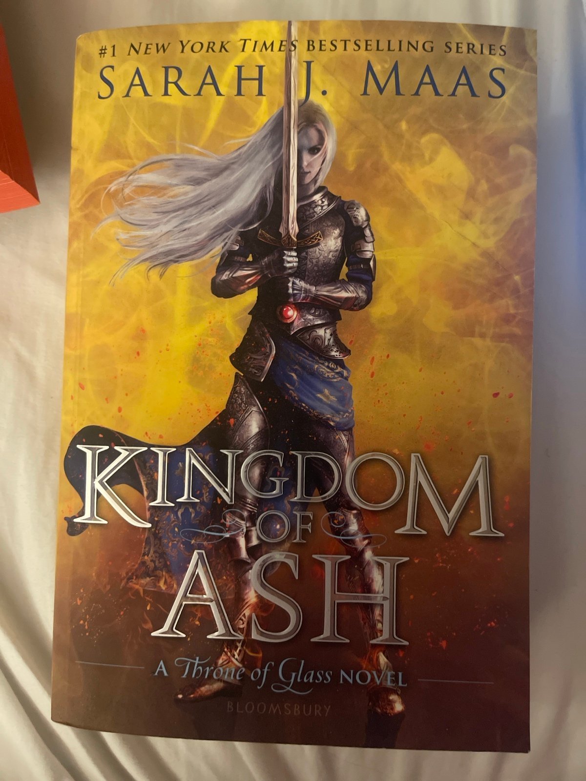 Kingdom of Ash paperback ORIGINAL COVER