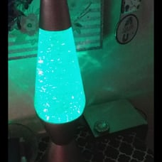 Glitter Lava Lamp