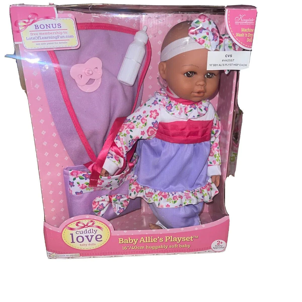 CUDDLY LOVE BABY DOLLS BABY ALLIES PLAY SET