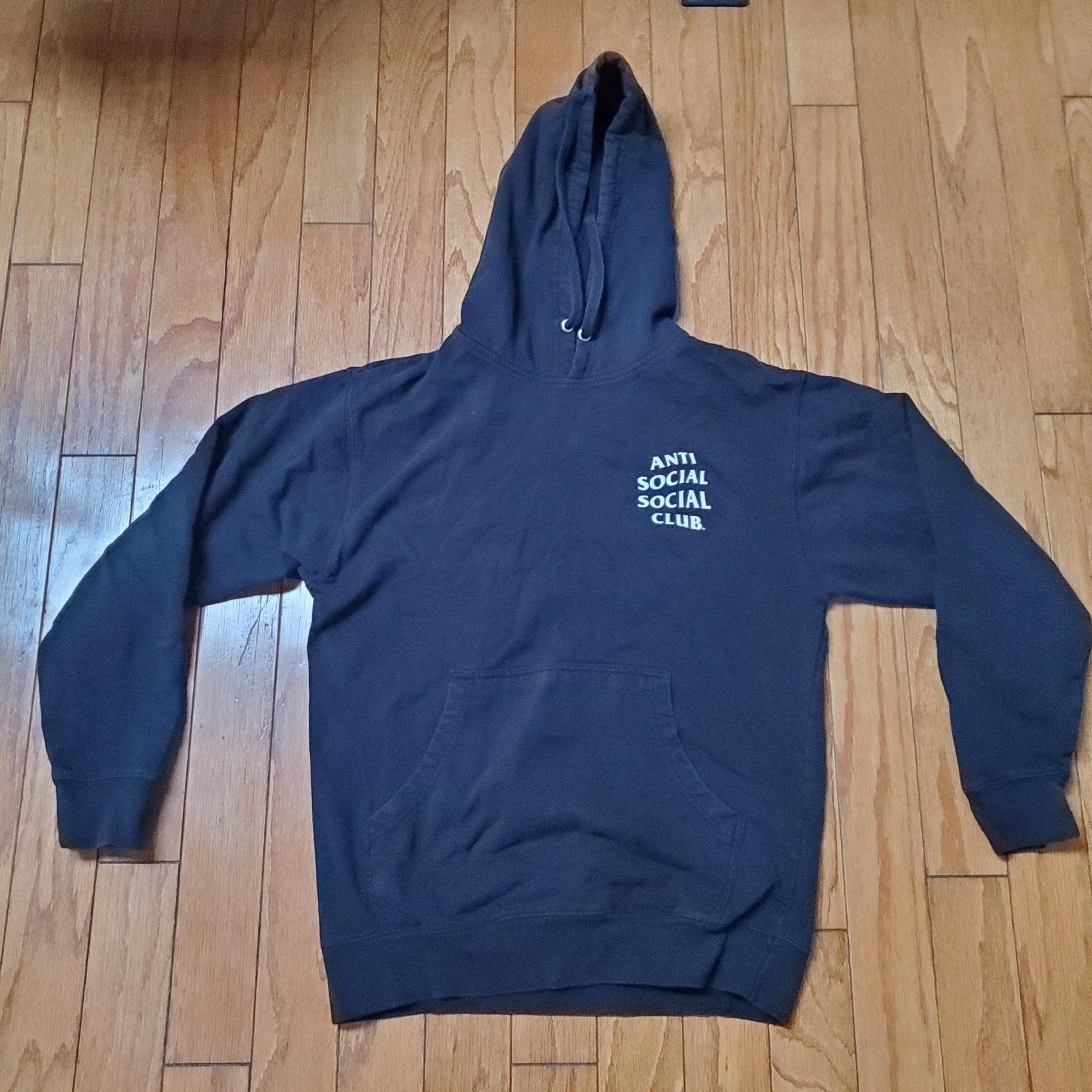 Anti Social Social Club ASSC Kkoch Flower Butterfly Hoodie Size M Medium mens