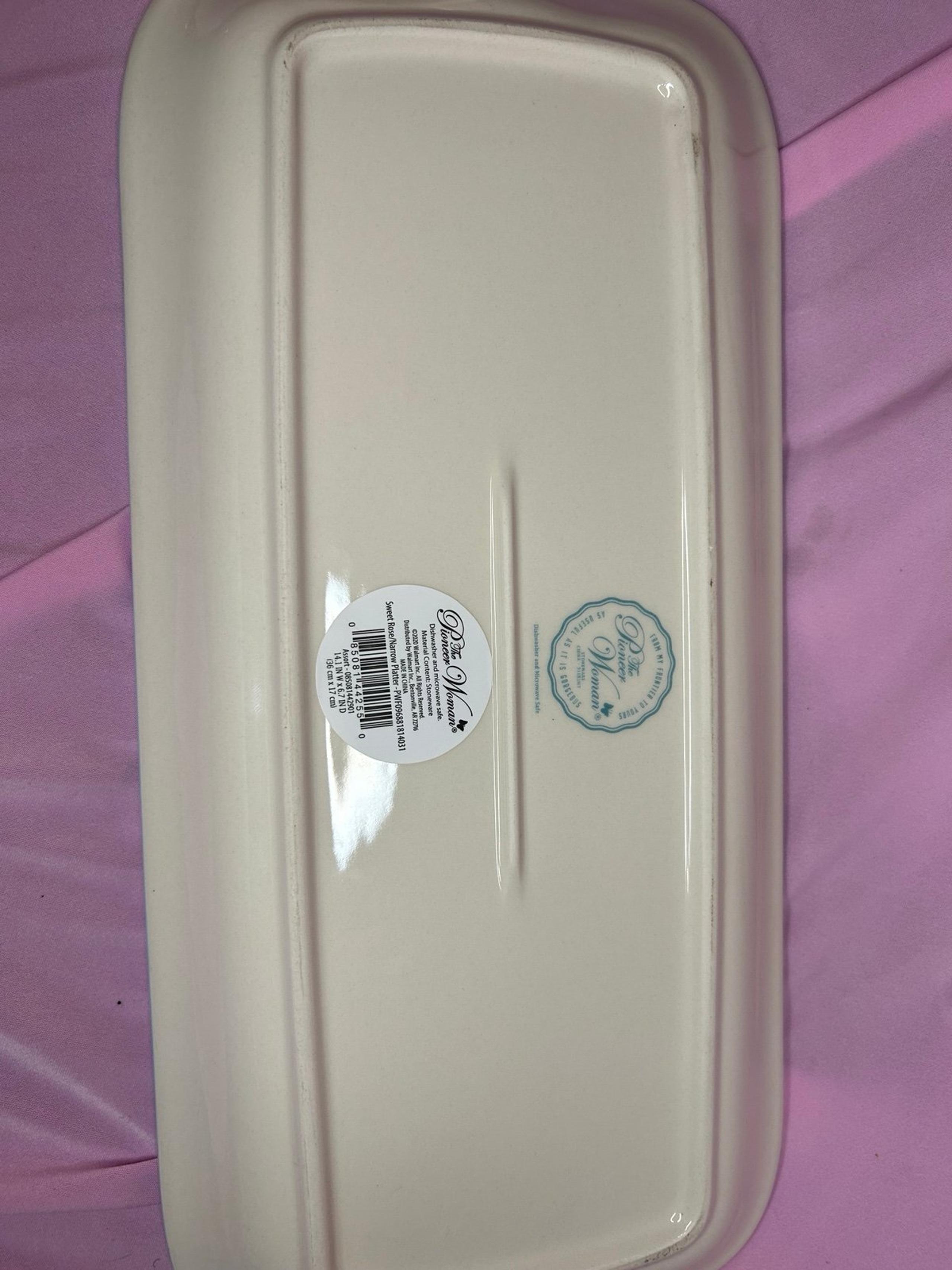 Pioneer Woman sweet romance serving platter