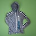 Women’s PHILADELPHIA EAGLES Heather Gray Full Zip Hoodie Sweatshirt Jacket | S