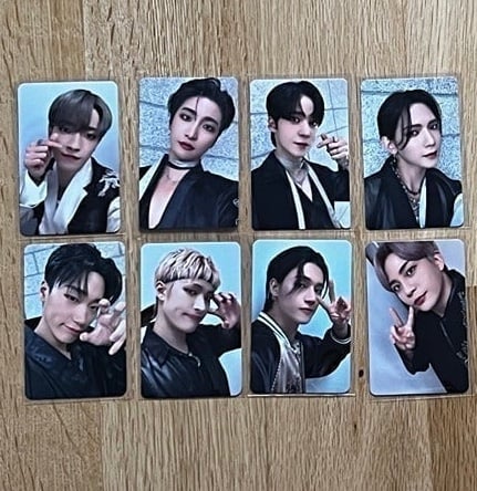 Ateez The World Ep.2 Outlaw Hello82 fansign photocard pc POB OT8 set