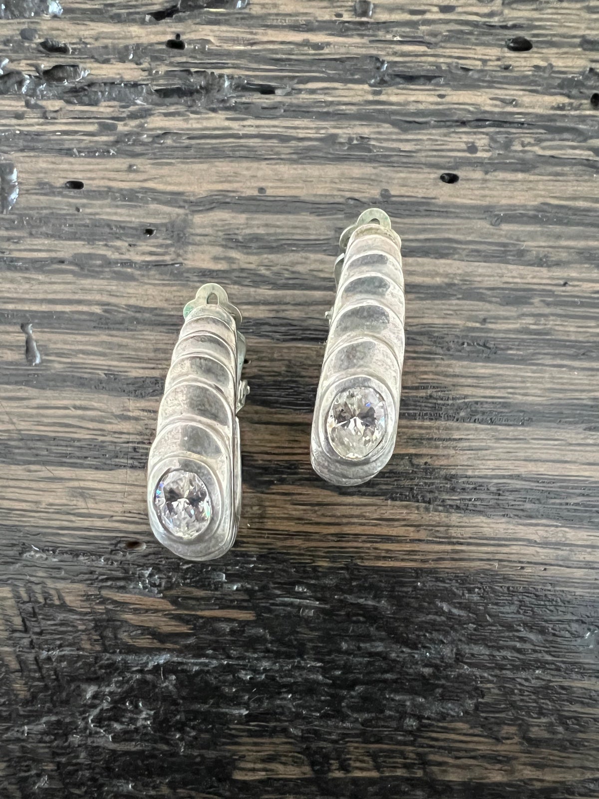 Vintage Sterling Silver Earrings