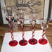 VERY FINE LONG STEM GLASSES