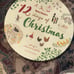World Market 12 Days Of Christmas 8” Dessert /Appetizer Plate Set Of 4 In Box