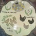 World Market 12 Days Of Christmas 8” Dessert /Appetizer Plate Set Of 4 In Box