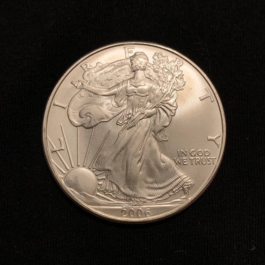 2006 One Dollar Silver American Eagle