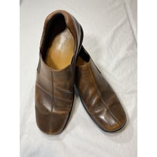 COLE HAAN - ZENO - C04269 - Men's Pull On Driving LOAFER Shoes - BROWN - Size 13