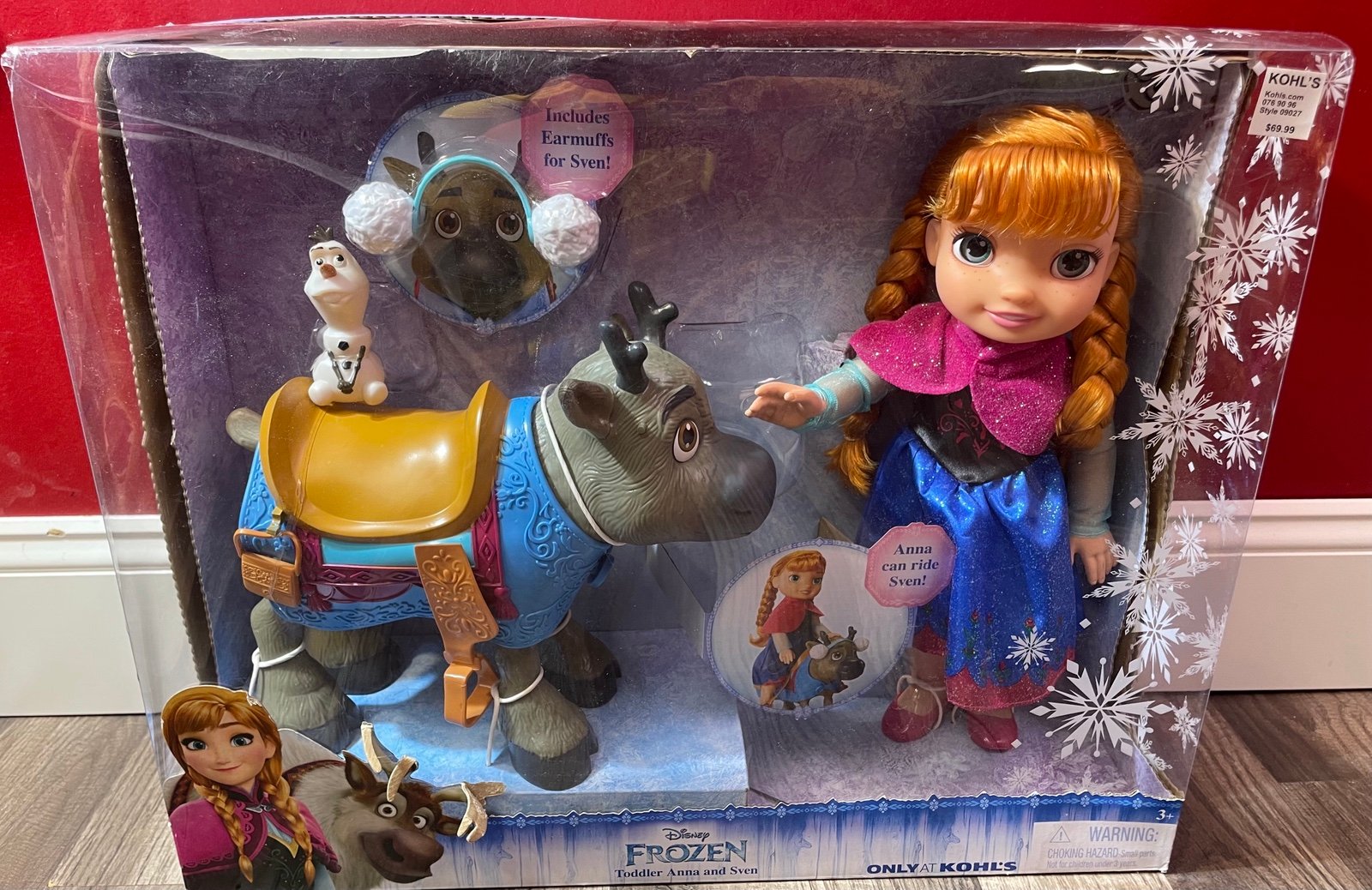 Frozen toddler anna and sven new arrivals