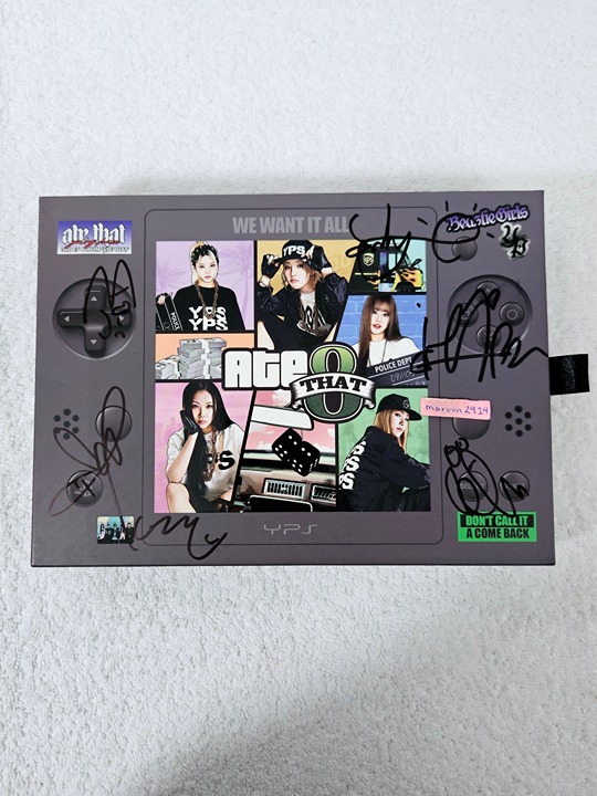 YOUNG POSSE Ate That Signed Promo Album Autographed 3rd EP Kpop