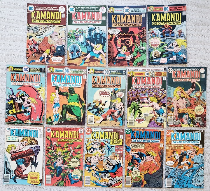 Kamandi comic lot (14 books)
