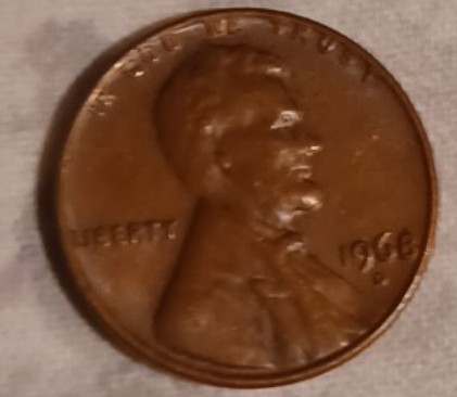 Penny 1968 D