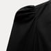 ZARA NWT blogger’s favorite black ZW COLLECTION MINI BALLOON DRESS size M