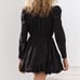 ZARA NWT blogger’s favorite black ZW COLLECTION MINI BALLOON DRESS size M