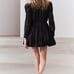 ZARA NWT blogger’s favorite black ZW COLLECTION MINI BALLOON DRESS size M