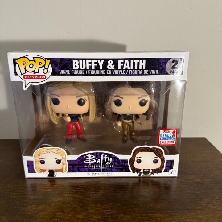Funko Pop! Buffy TVS: Buffy & Faith 2 Pack 2017 Fall Convention Exclusive