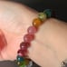 Certified Tourmaline Beads Bracelet