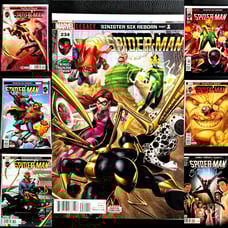 Spiderman 234-240 Miles Morales Sinister Six Brian Michael Bendis Marvel 2018