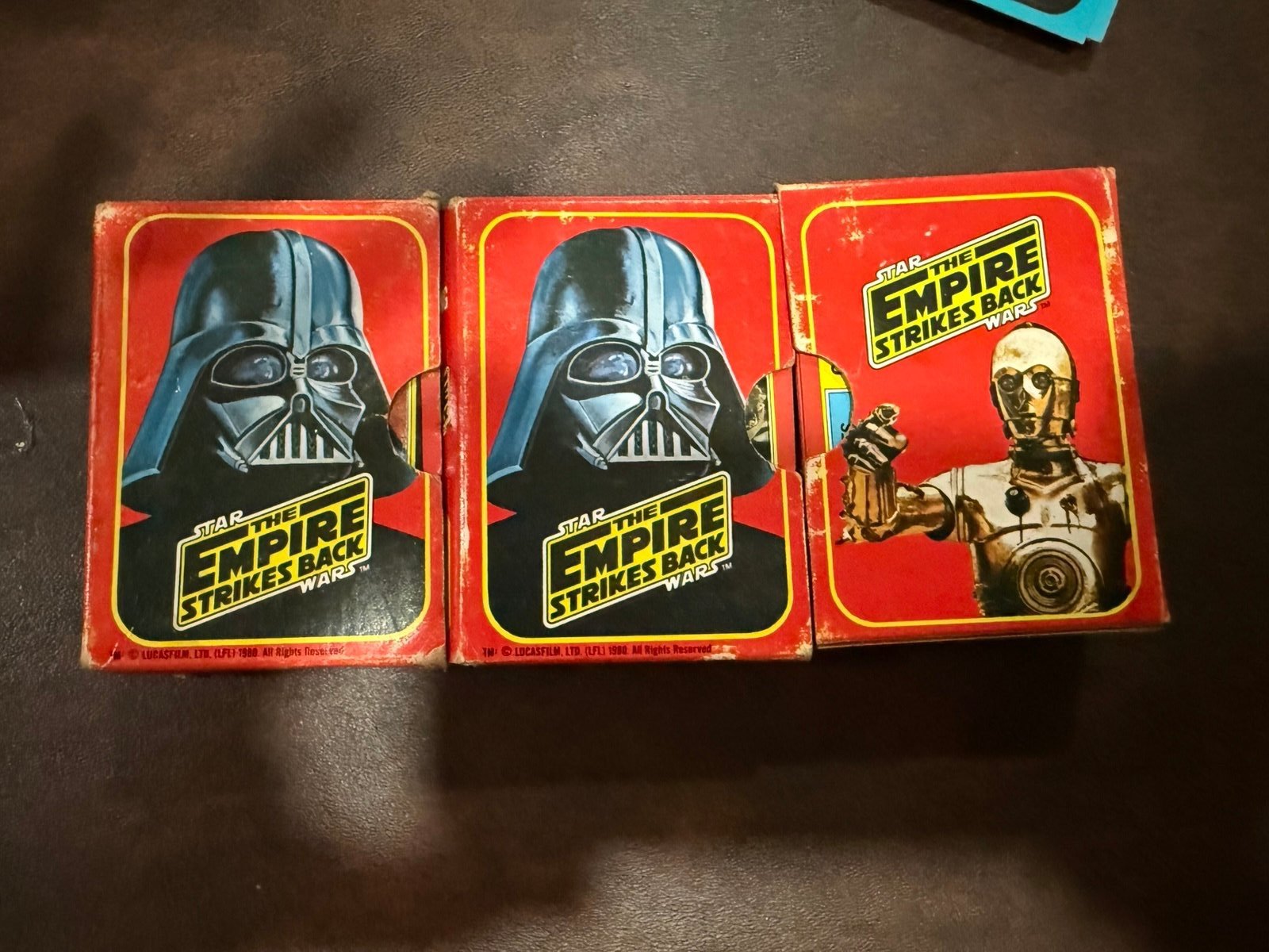 Vintage EMPIRE STRIKES BACK vintage trading cards