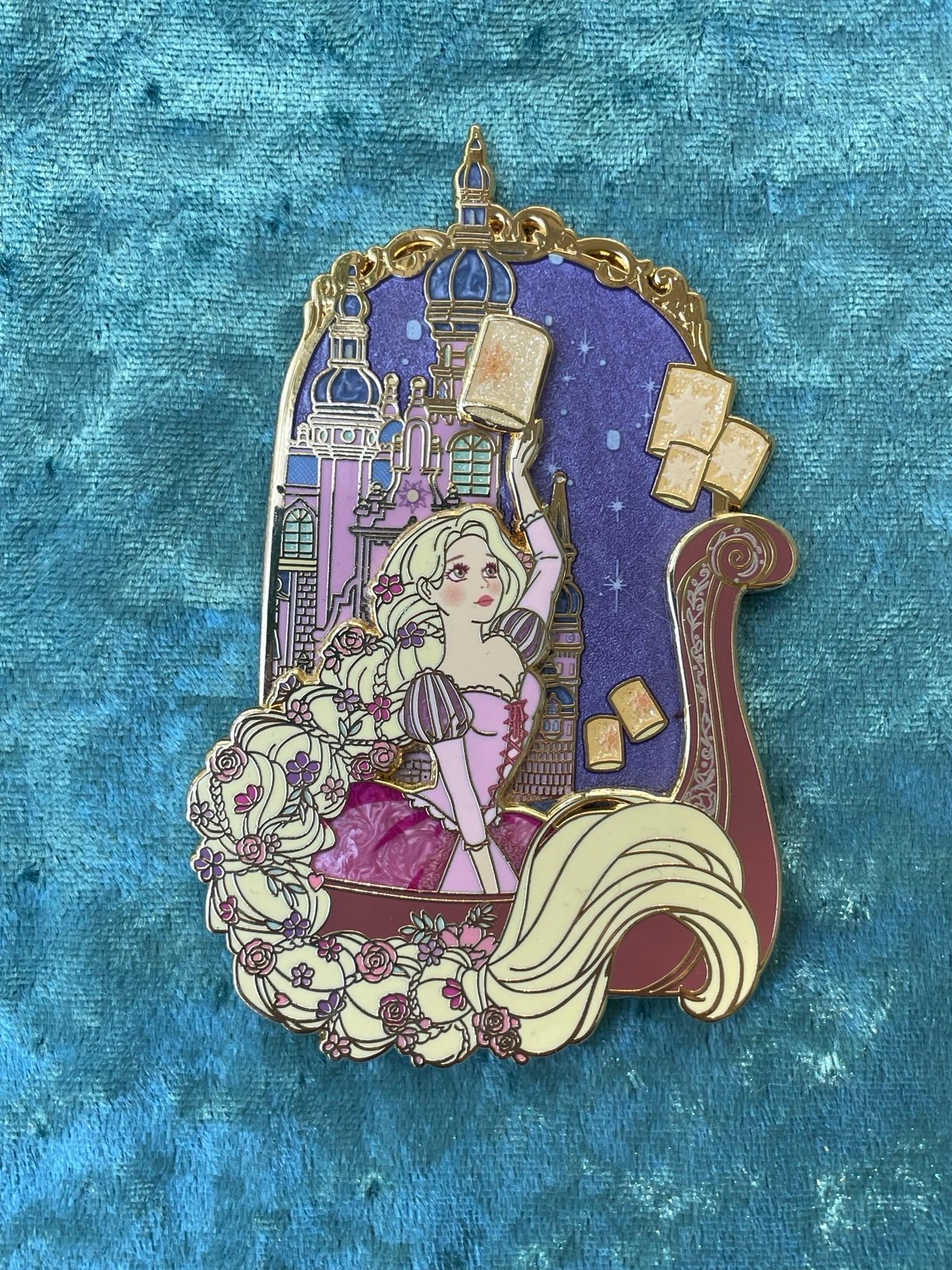 Rapunzel Fantasy Pin