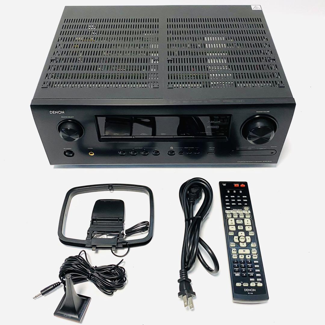 Denon AV Surround Receiver 7.2ch Black AVR-3312-K
