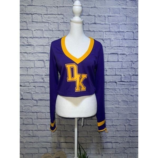Dolls kill BITE THE BOYFRIEND COSTUME TOP ONLY Nwt TRICKZ N' TREATZ Size L Thi
