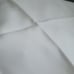Set of 10 VintageWhite ClothNapkins Lilac Scalloped Edges with Single Flower Bud