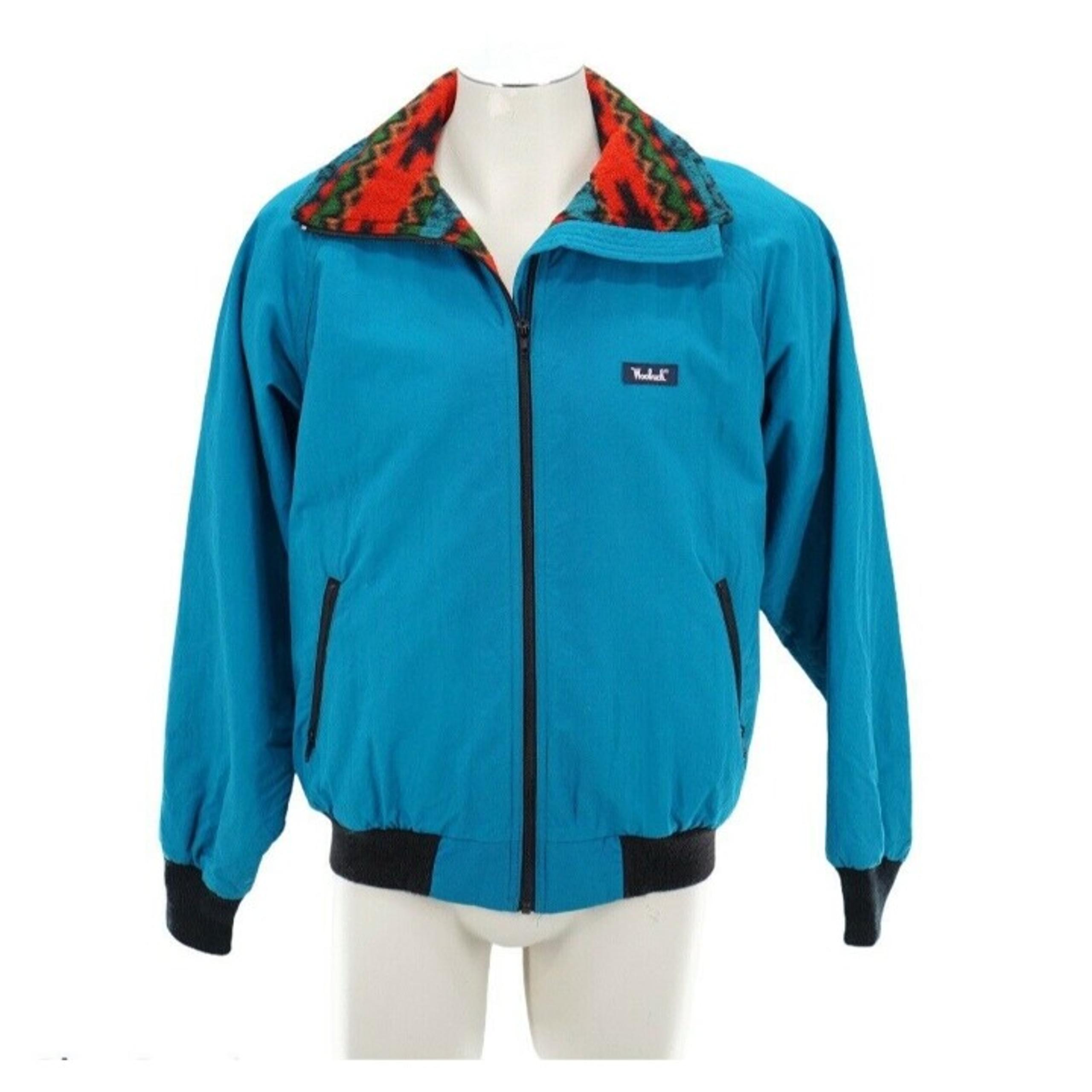 Vintage Woolrich Men Bomber Jacket Sz M