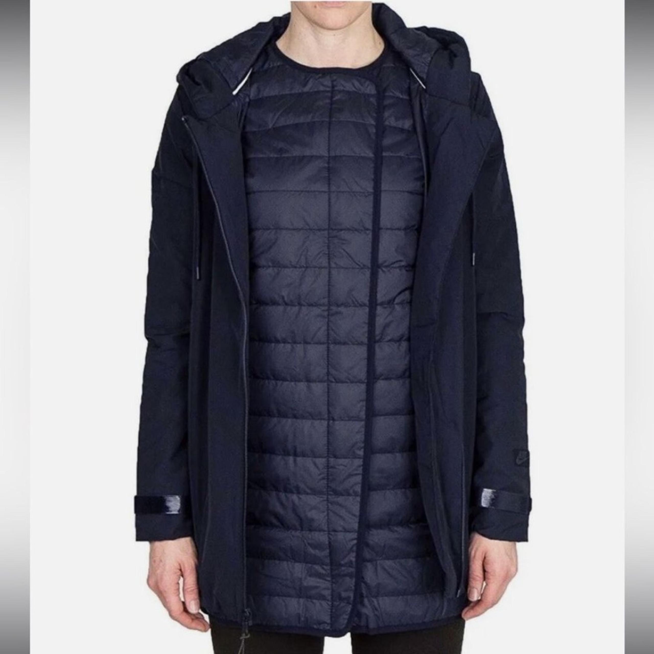 Nike Uptown 3 in 1 Short Parka Jacket Coat Primaloft 683932-410 - Women’s Medium