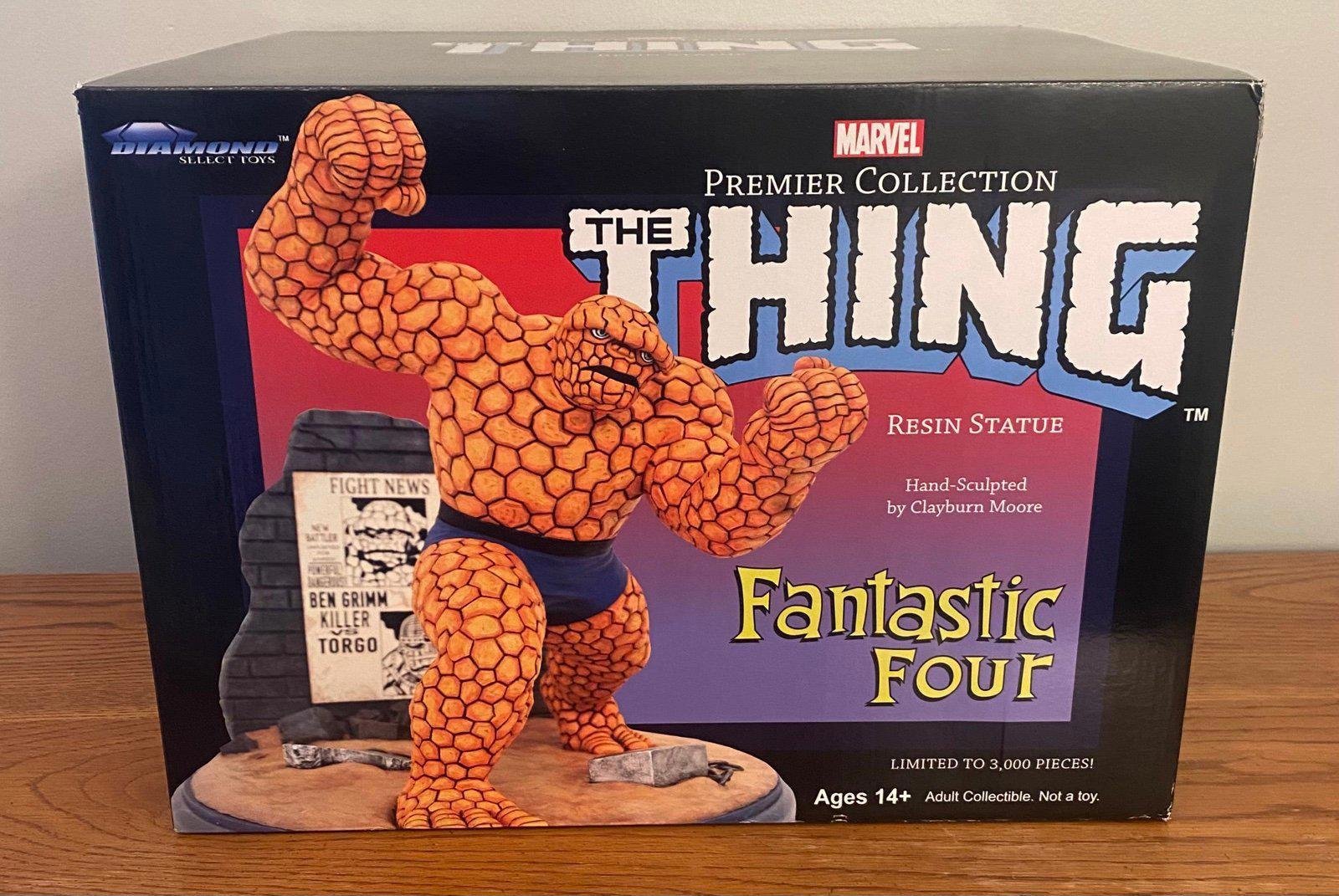 Marvel Premier Collection Thing Comic Ver The Thing Limited Edition Statue