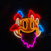 Smiling with Mushrooms Neon Sign Unique Mushroom Decor Aesthetic Room Decor
