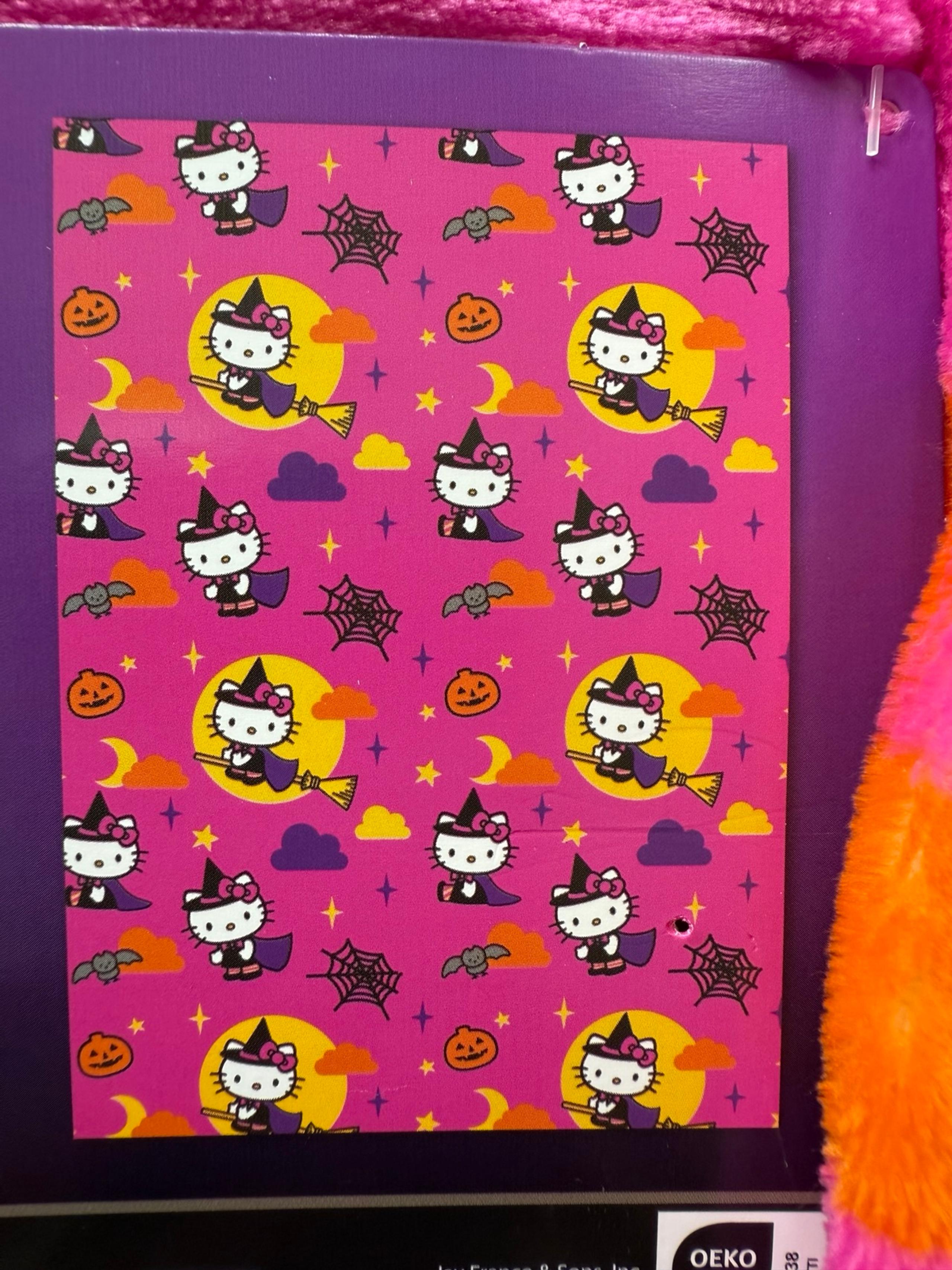 Hello Kitty Halloween Throw