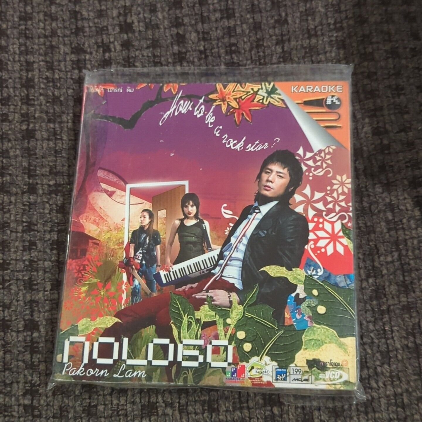 Pakorn Lam - No Logo. How To Be A Rock Star? VCD. Karaoke