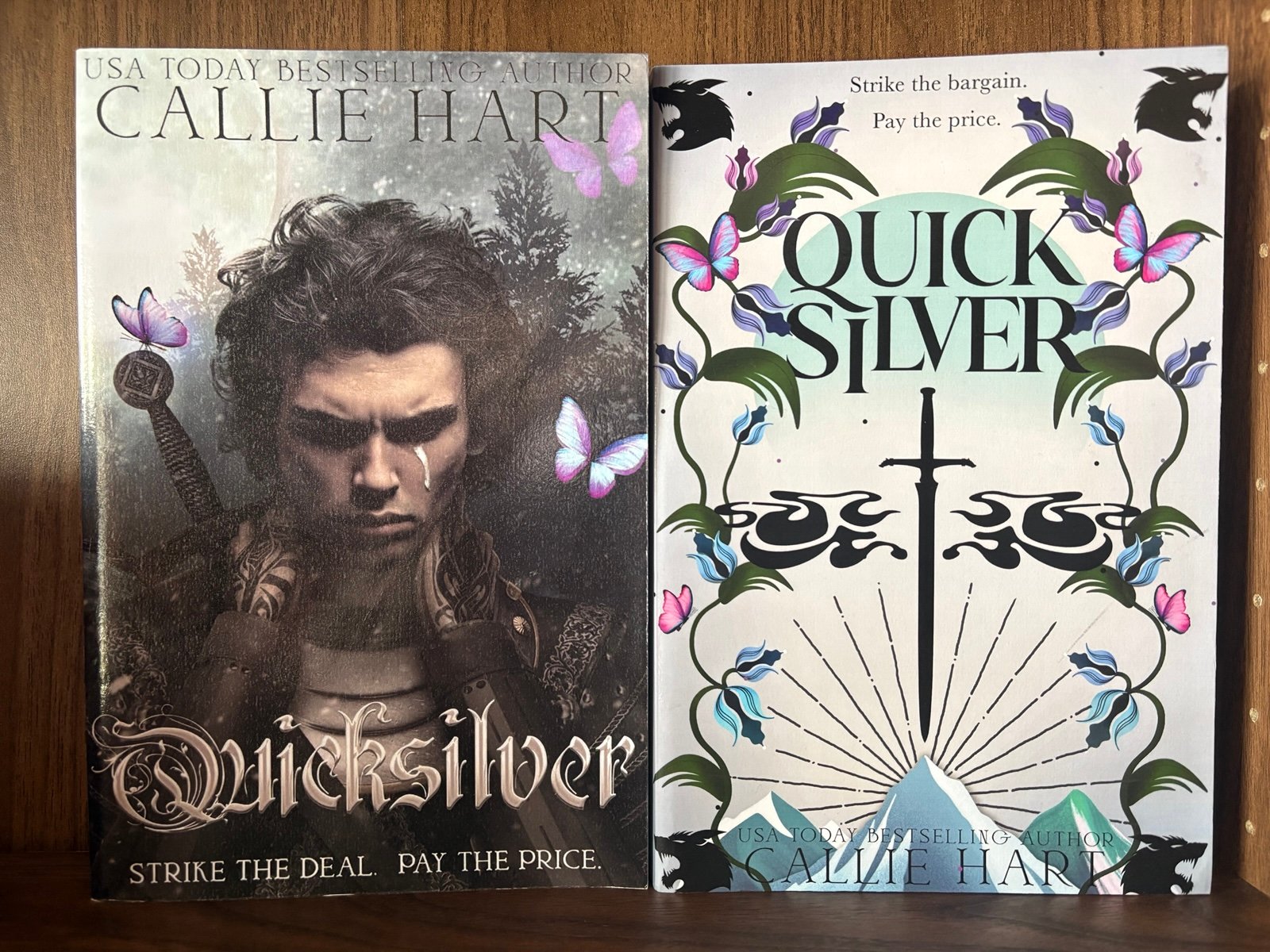 SIGNED Quicksilver by Callie Hart OOP Indies