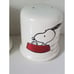 Peanuts Snoopy Red Dog House Salt & Pepper Shakers White Ceramic