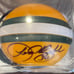 Packers Leroy Butler Hall of Fame Autographed Mini Helmet with COA from JSA