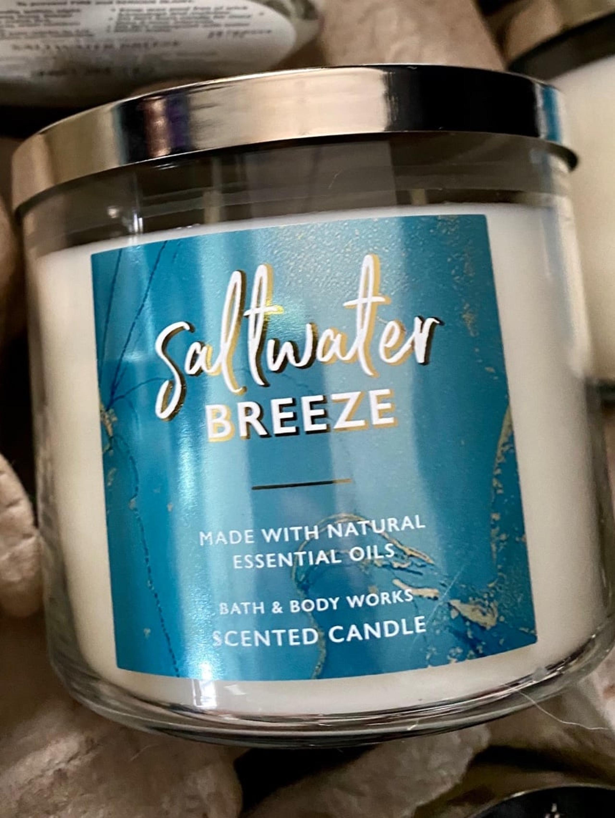 Saltwater breeze candle bath and body works