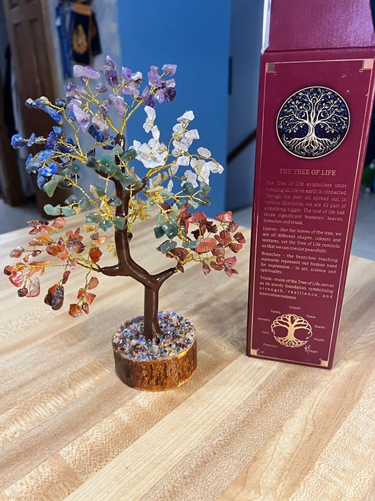 Crystal Tree of Life 7 Chakra Healing Crystal Trees for Home Decor