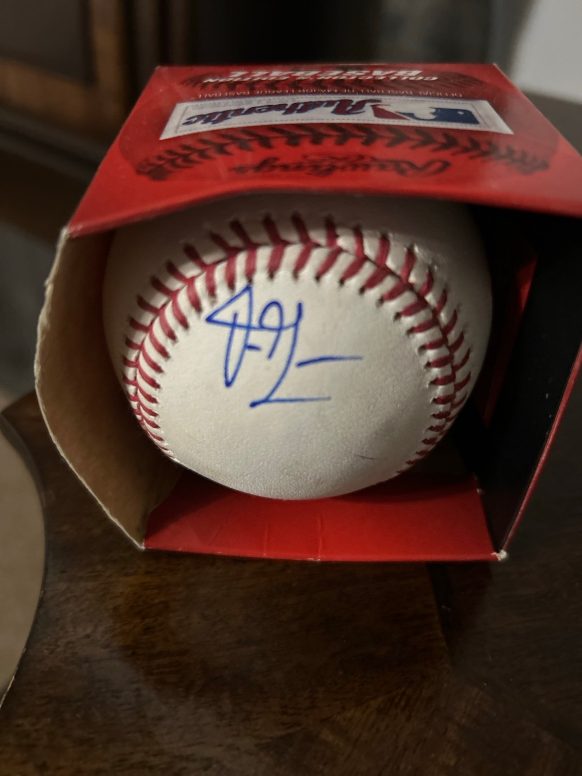 signed baseball