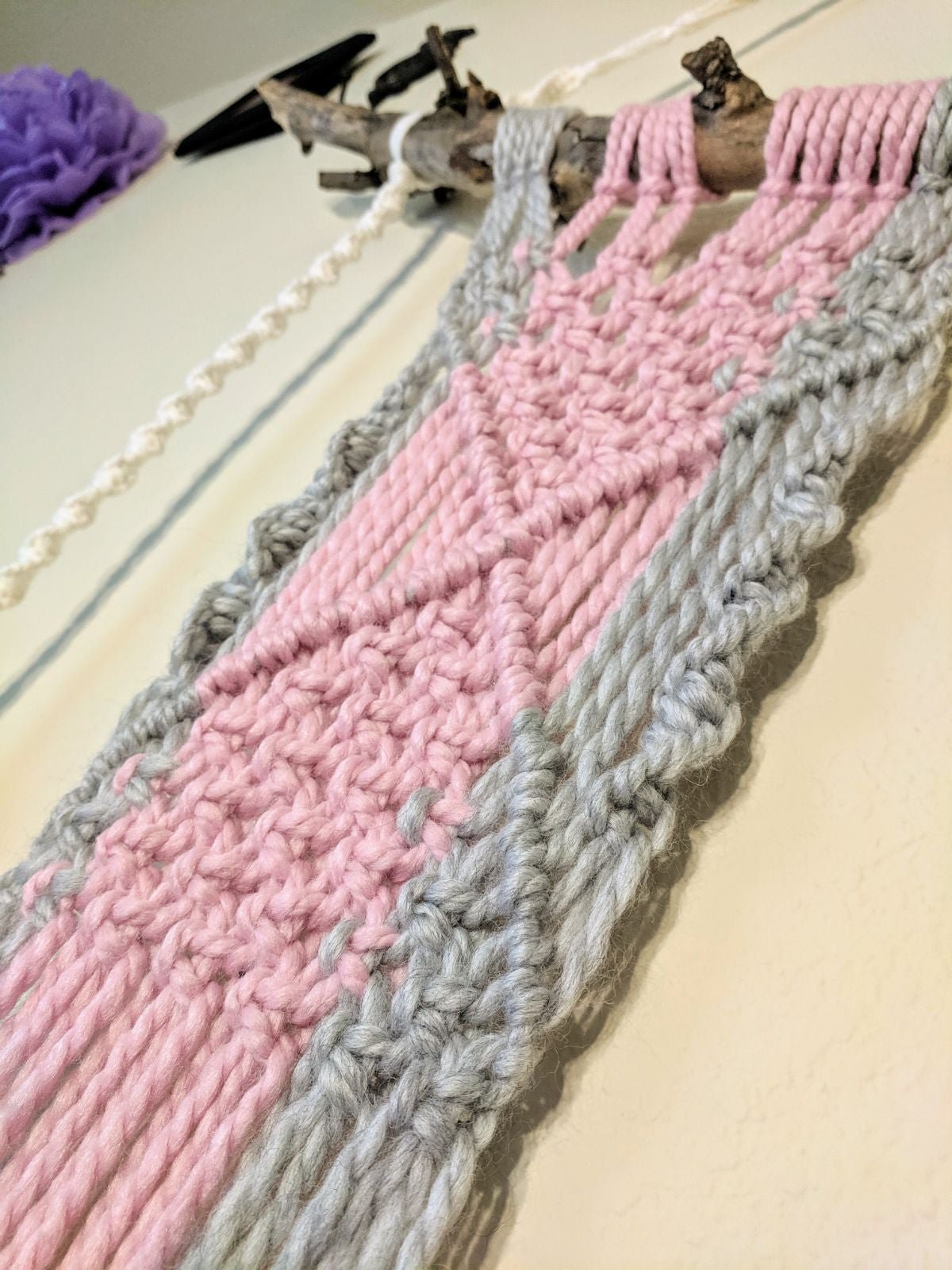 Handmade Macramé Wall Hanging