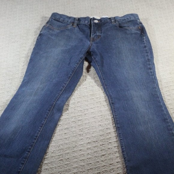 Super Flattering! GAP Jeans Y2K 2005 Long & Lean Stretch Denim Flare Wide Leg