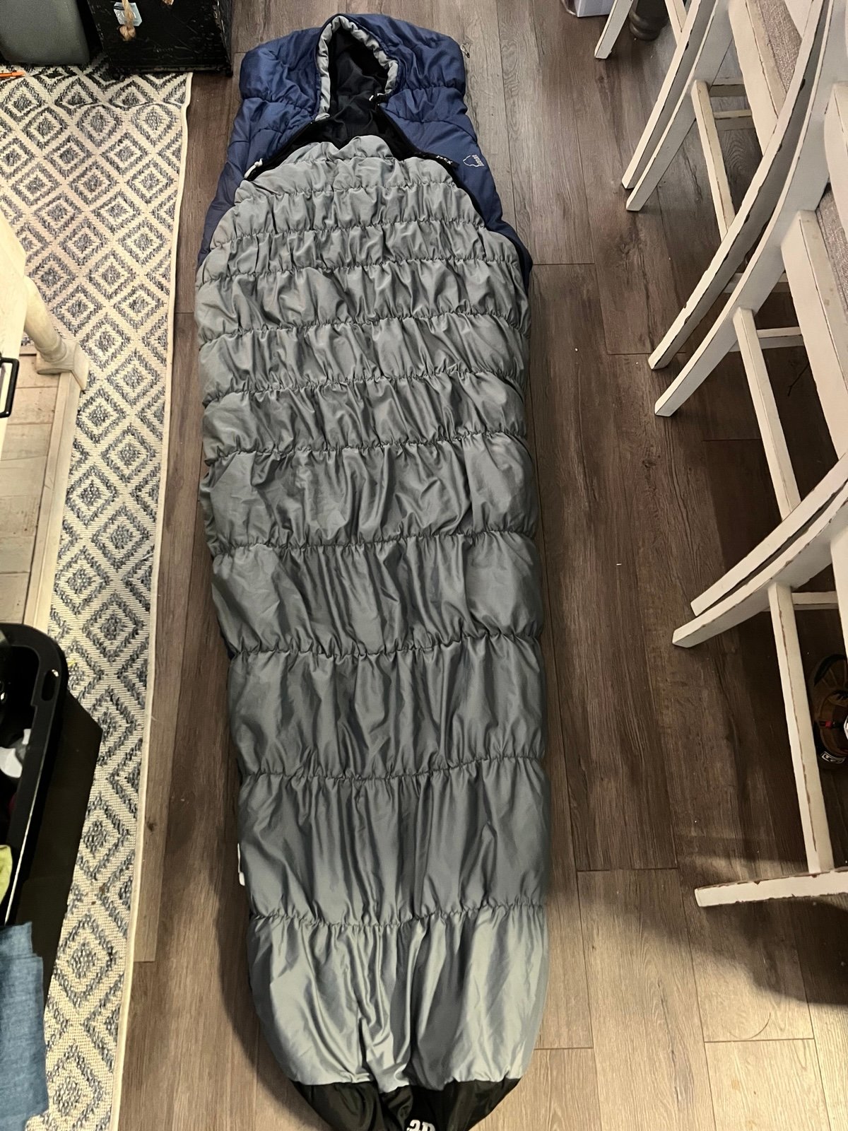 Sierra Design sand man Sleeping Bag - Blue and Gray
