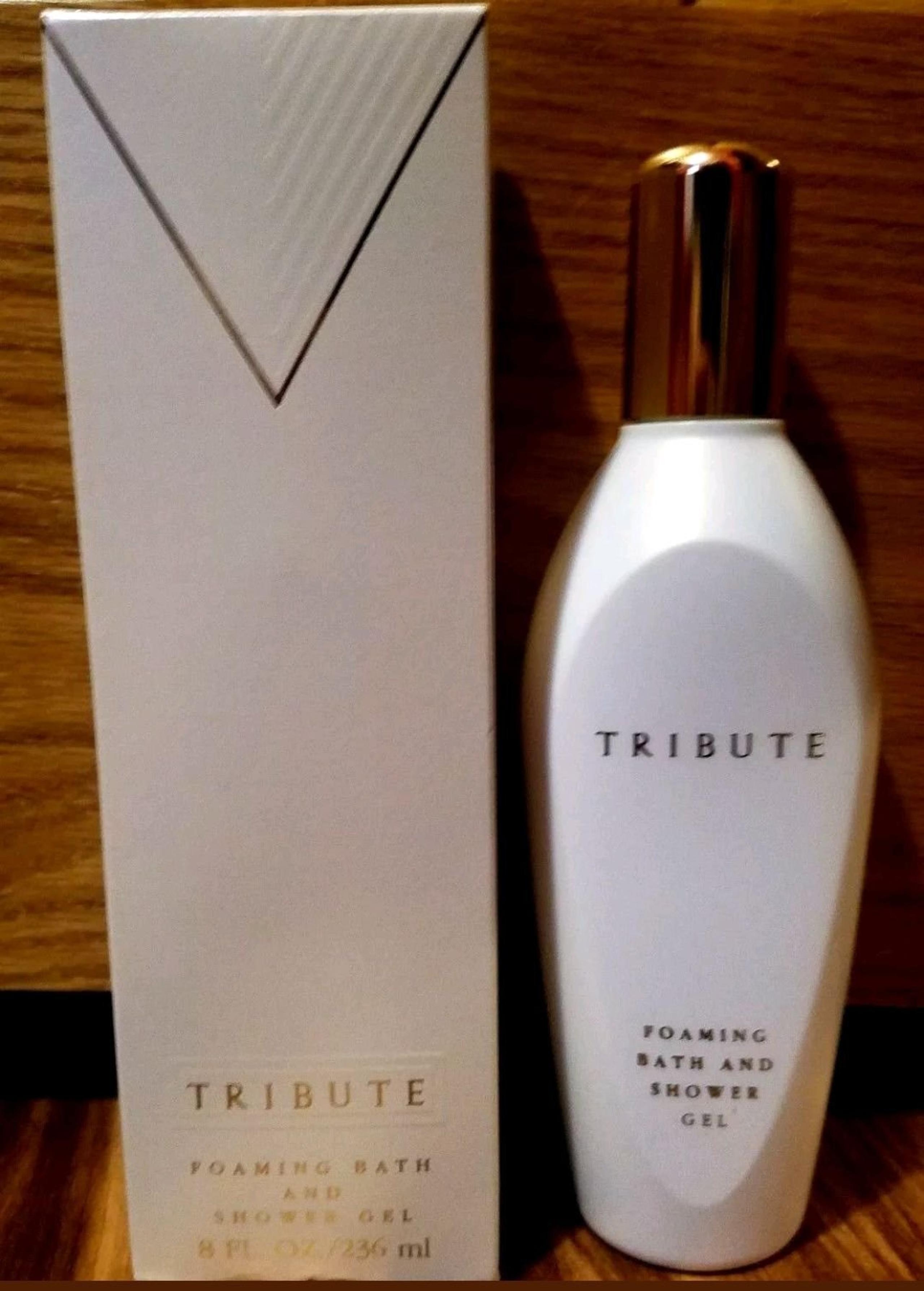 Mary Kay Tribute Foaming Bath and Shower Gel #2158 Rare Full Size 8 Oz