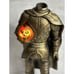Martha Stewart Halloween 15” Tall Headless Horseman Light Up Statue Decor
