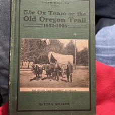 The Ox Team Or The Old Oregon Trail 1852 1906 Third Edition Ezra Meeker 1907 HC