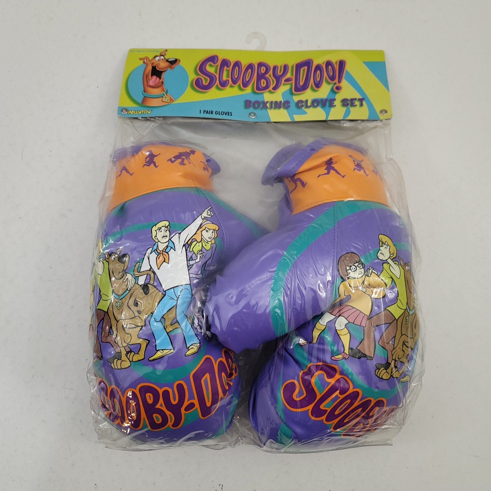 Scooby-Doo Kids Boxing Glove Set Kellytoy 2006 New Very Rare!