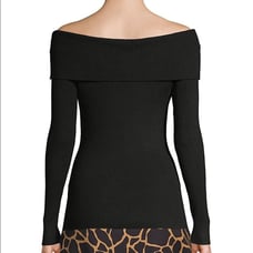 NWT Donna Karan New York convertible knit top