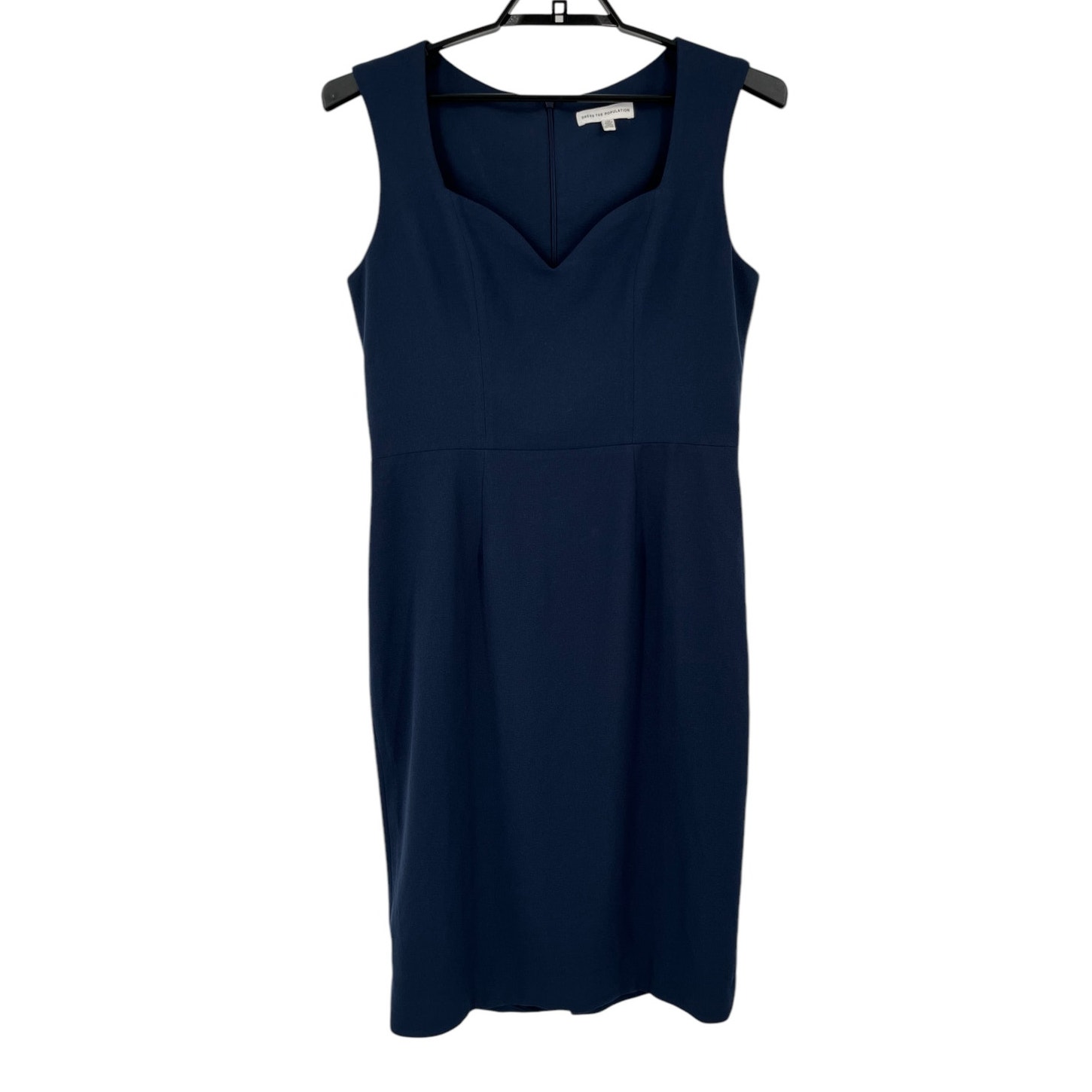 Dress the Population dress Elle Sheath blue size XXL